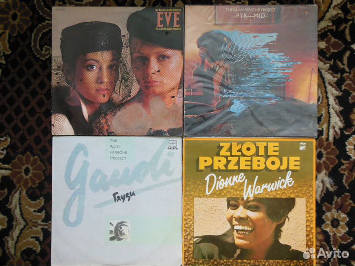 Alan Parsons Project 4 шт. / Dionne Warwick