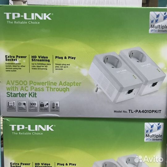 PLC адаптеры TP-LInk, ZTE, qtech
