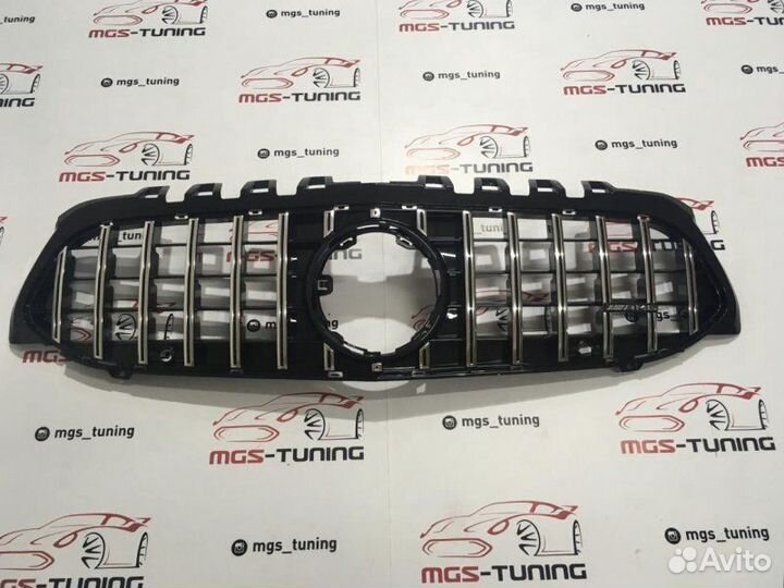 Решетка Mercedes A-class w177 GT style + Шильдик