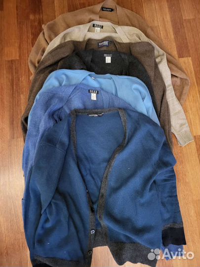 Мужской вязаный кардиган