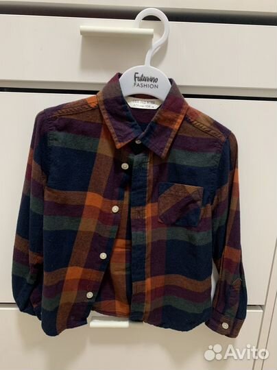 Рубашка детская для мальчика 98-104