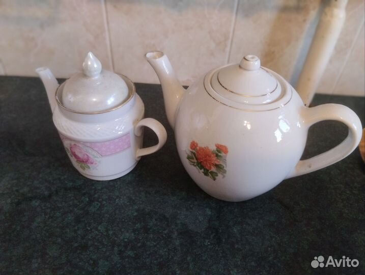 Чайник заварочный фарфоровый СССР