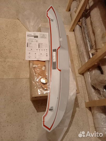 Спойлер задний nissan tiida хэтчбек