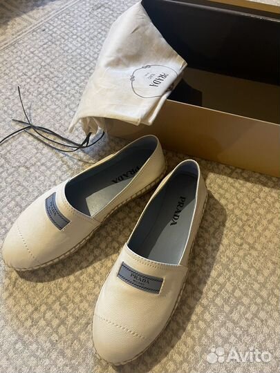 Эспадрильи женские Prada, оригинал 38