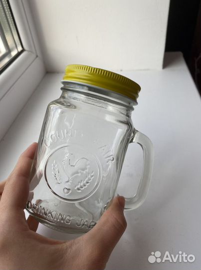 Кружка с крышкой