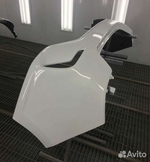 Бампер задний Rio 4 17-20год