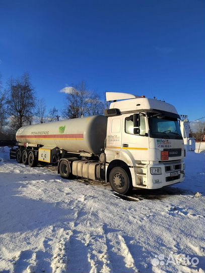 Заправка газгольдера газом