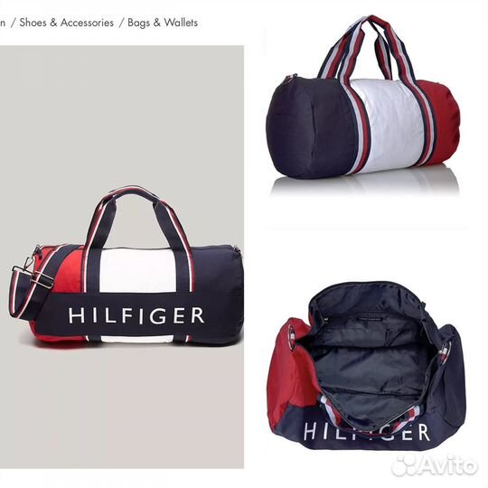 Спортивная сумка tommy hilfiger оригинал