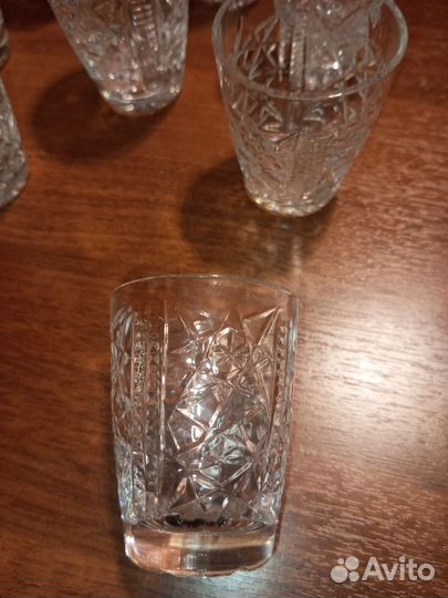 Стопки хрустальные СССР