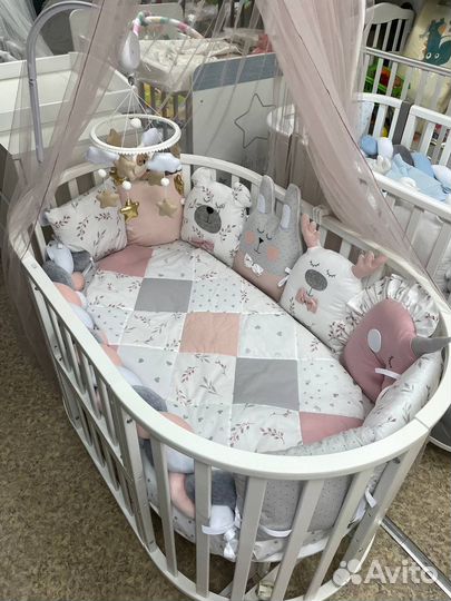 Комплект в детскую кроватку Сони New