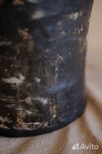 Черная интерьерная ваза