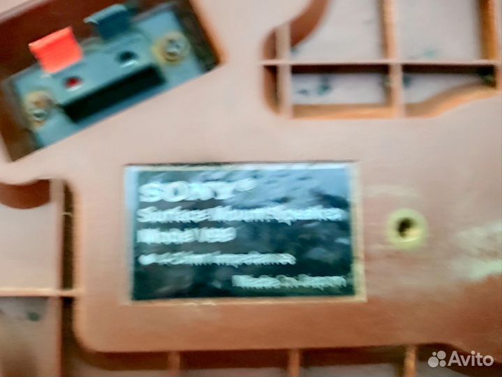Колонки Sony v99 в корпусе пассивные