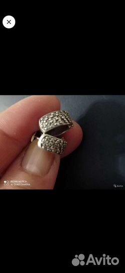 Серебряные серьги