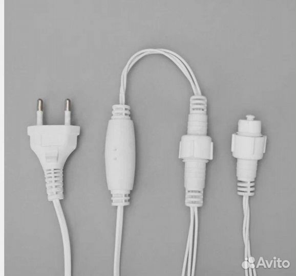 Гирлянда уличная бахрома