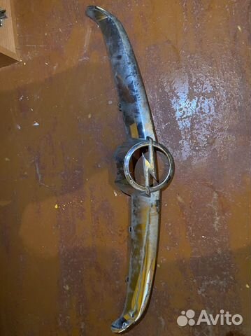 Хром. Накладка на передний бампер opel astra j