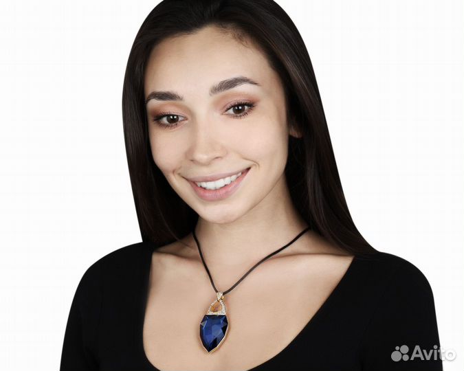 Золотой кулон с хрусталем Stephen Webster