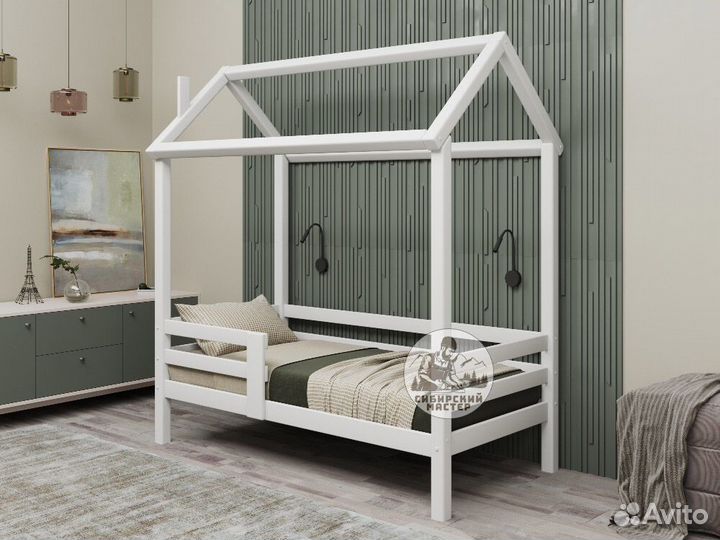 Kровать домик из сосны