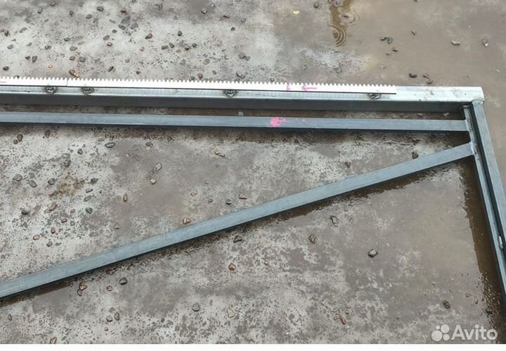 Откатные ворота - каркас