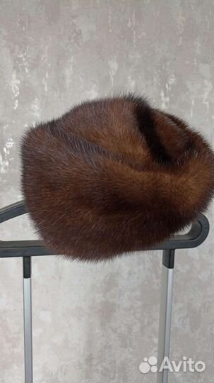 Берет норковый плюс шапка норковая в подарок