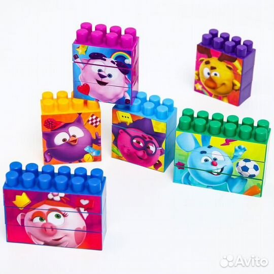 Конструктор IQ смешарики по методике Монтессори