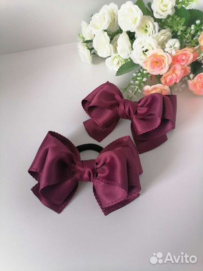Резинки, бантики, заколки для волос