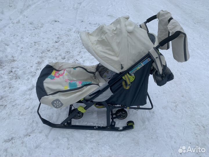 Коляска санки