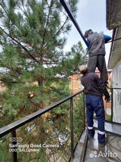 Остекление балкона/Отделка
