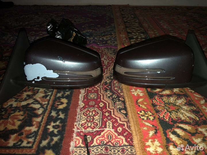 Складывающиеся зеркала на приору