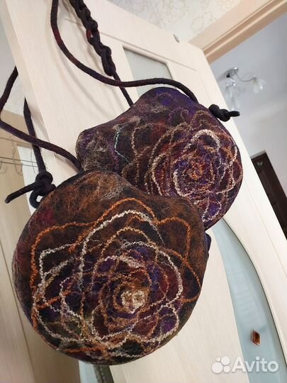 Сумочки валяные 
