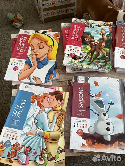 Раскраски Dinsey от Hachette