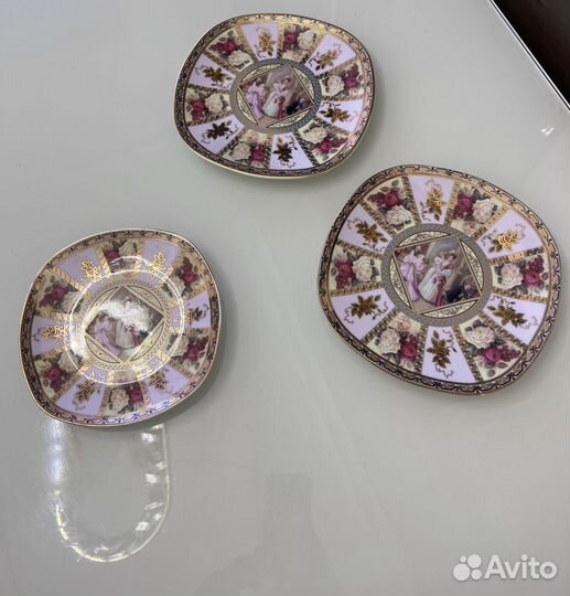 Фарфоровые блюды 3 шт