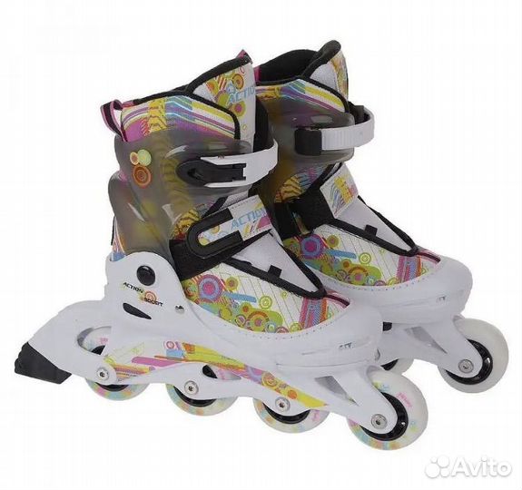 Ролики раздвижные р.26-29