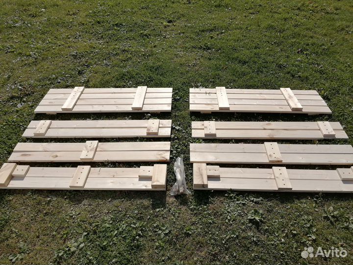 Песочница деревянная 1,2х1,2 метра