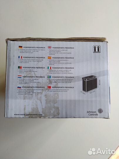 Varta Powersports YB4L-B 12V,4Ah 50 A.сухозаряжен