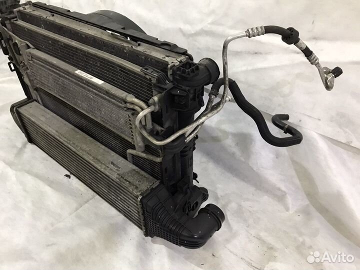 Касета радиаторов OM642 Мерседес