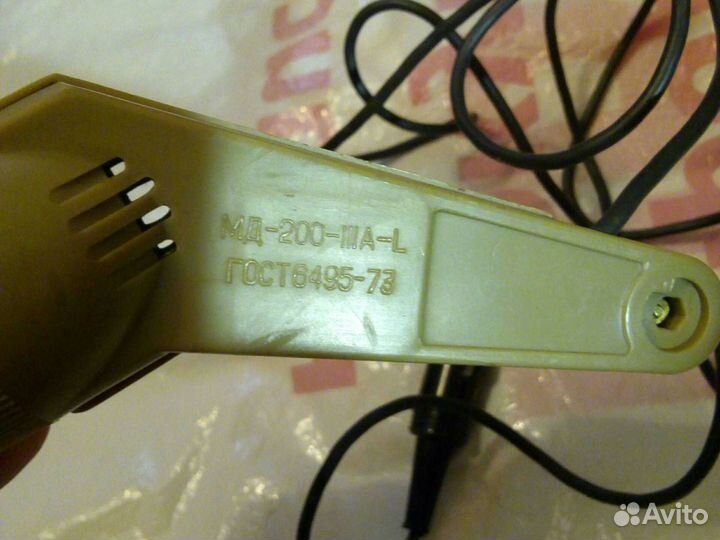 Микрофон СССР мд 200 1975г