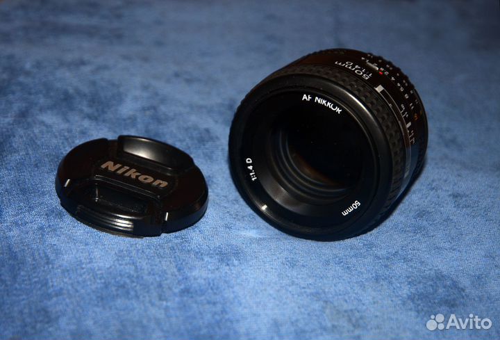 Nikon AF nikkor 50mm 1:1,4 D