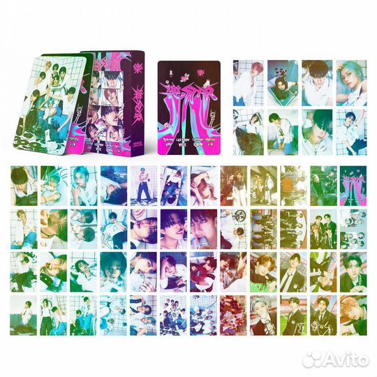 Голографические карты stray kids rockstar