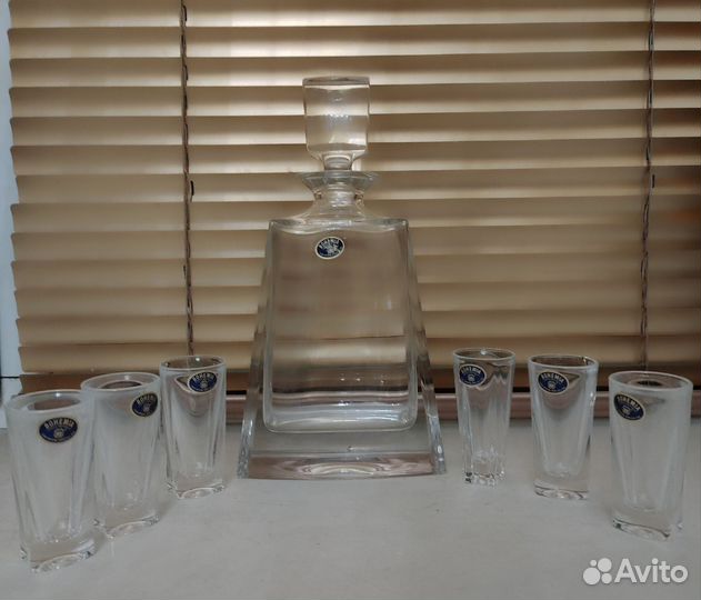 Графин штоф Богема