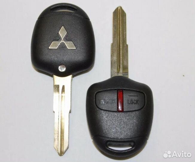 Корпус ключа Митсубиси 2 кнопки