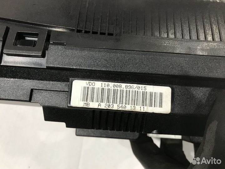 Приборная панель на Mercedes W203 2.2 CDI