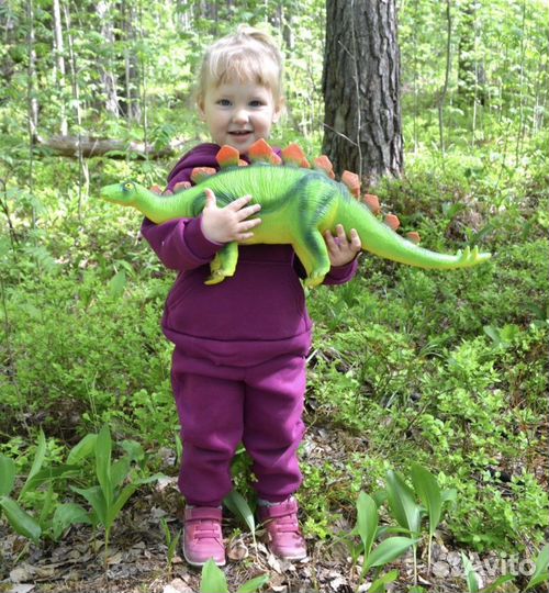 Игрушка Стегозавр со звуком