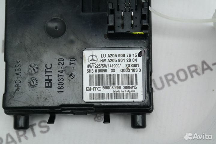 Блок управления Mercedes C W205 2013