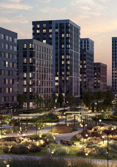 3-к. квартира, 67,8 м², 2/16 эт.