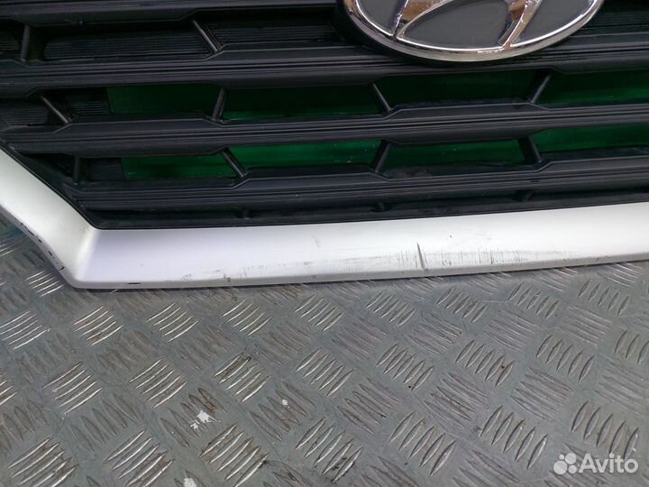 Решетка радиатора Hyundai Creta 2 2021-Нв