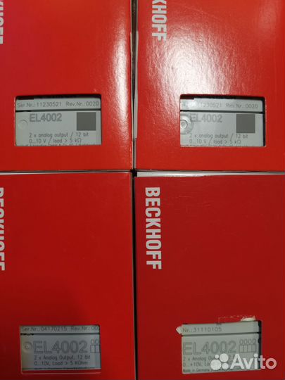 Модуль Beckhoff EL 4002