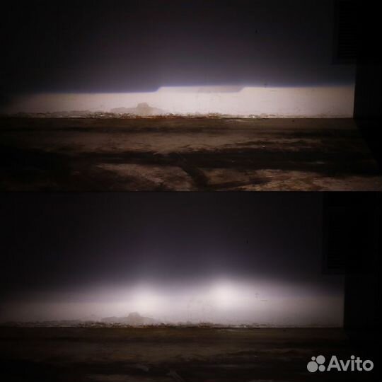 Светодиодные лед LED лампы H4 мини линзы