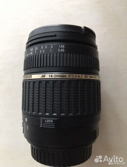 Объектив Tamron AF 18-200mm