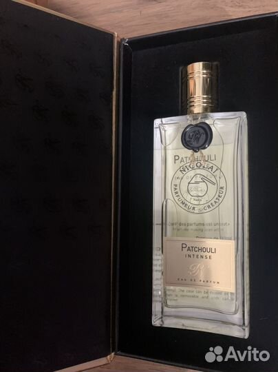 Nicolai parfumeur patchouli intense 100 ml