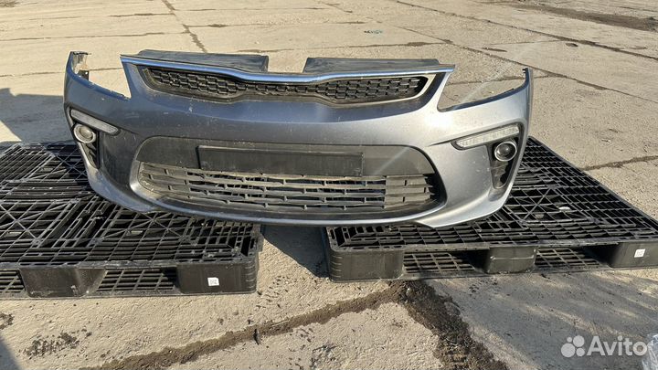 Бампер передний Kia Rio 4 2018 г